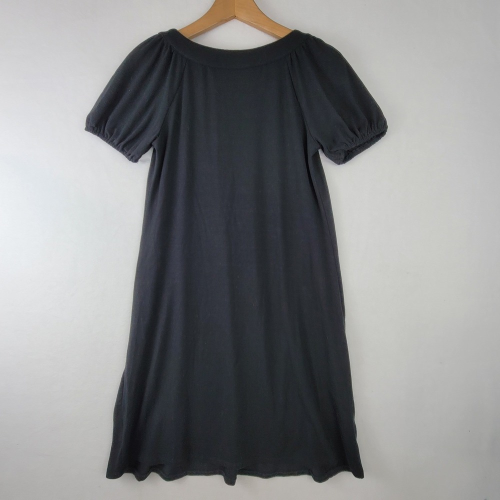 Liz Lange Maternity for Target Black Puff Sleeve Scoop Neck Dress Small 2027 - Picture 5 of 16
